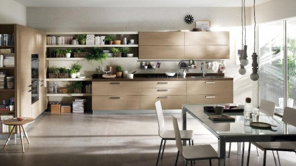 Contemporary kitchens for large and small kitchens