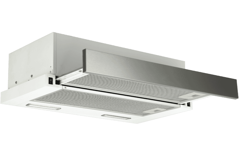 EMILIA 60cm Slide Out Rangehood with Front Recirculating | Model CK60FR - PeakReno