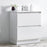 Aiko 600mm Two Drawers Wall Hung Vanity - PeakReno