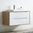 Aura 750mm Two Drawers Wall Hung Vanity - PeakReno