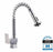 Blaze Gooseneck Vege Spray Kitchen Sink Mixer - PeakReno