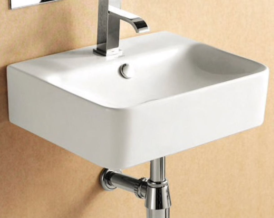 Bliss Rectangular 440mm Wall Hung & Above Counter Basin - PeakReno