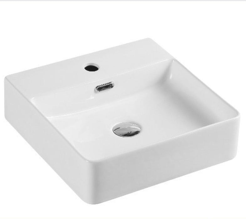 Bliss Square 420mm Above Counter Basin - PeakReno