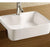 Bliss Rectangular 480mm Semi-recessed Basin ( With Single Tap Hole) - PeakReno