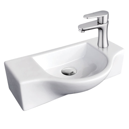 CHARLOTTE 440mm Wall Mounted Basin - PeakReno