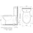 Caroma Profile Close Coupled Toilet - PeakReno