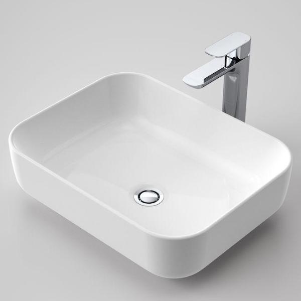 Caroma Artisan Above Counter Basin - Rectangle 490mm - PeakReno