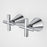 Caroma Coolibah Classic Cross Wall Handle Set - PeakReno