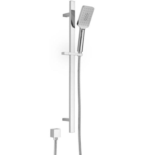 Classic 74cms 3 Functions Square Sliding Shower Rail Set - PeakReno