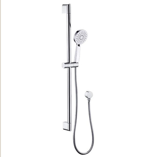 Classic 80cms 3 functions Round Sliding Shower Rail Set - PeakReno