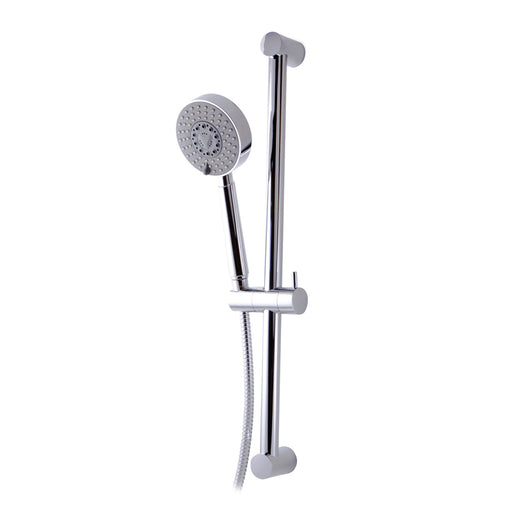 Classic 4 functions Round Sliding Shower Rail Set - PeakReno