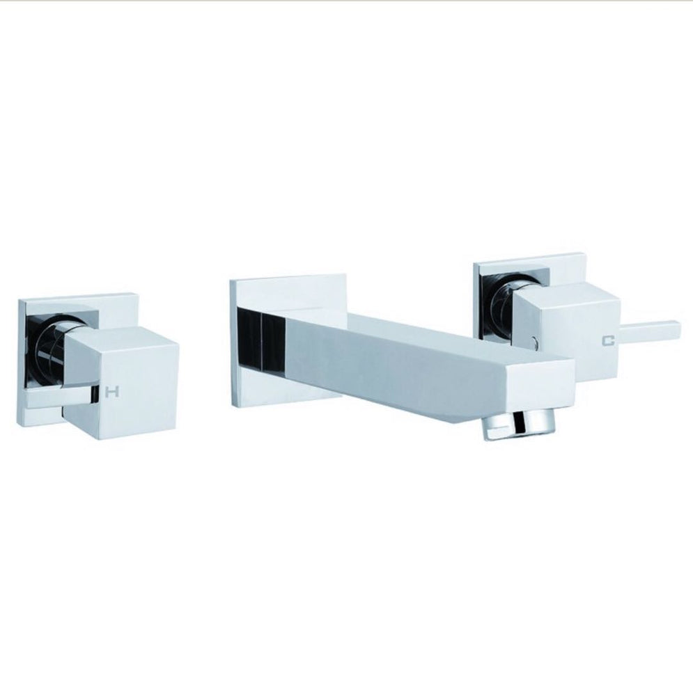 Cube Bath Tap Set - PeakReno