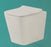 Cube Rimless In Wall Cistern Wall Faced Toilet Suite - PeakReno