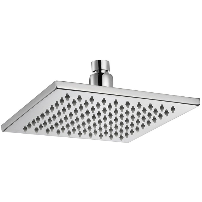 Eden 200x200mm Square Brass Shower Head - PeakReno