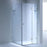 Everlasting 1000mm x 1000mm Square Frameless Shower Screen - PeakReno