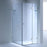 Everlasting 1200mm x 1200mm Square Frameless Shower Screen - PeakReno