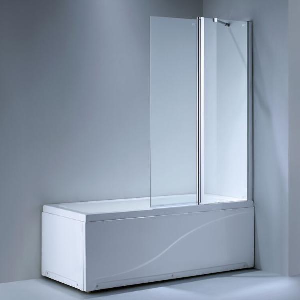 Everlasting 945mm x 1420mm Single Swing Bath Screen - PeakReno