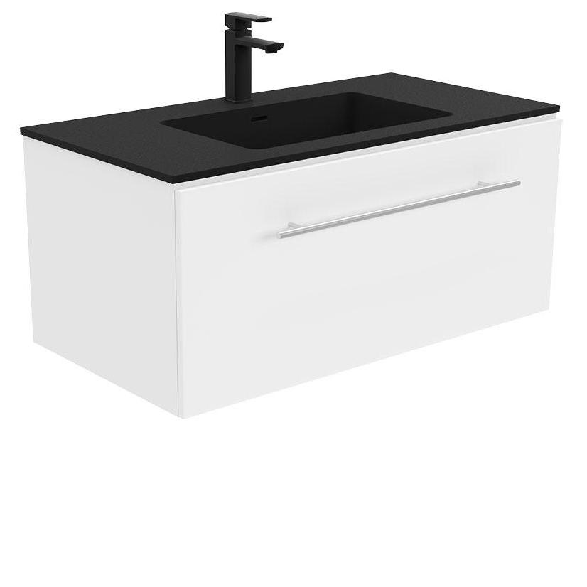 Fienza Montana 900mm Wall Hung Vanity With Solid Surface Basin - PeakReno