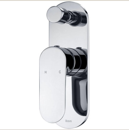 Ikon Banda Shower & Wall Mixer Diverter - PeakReno