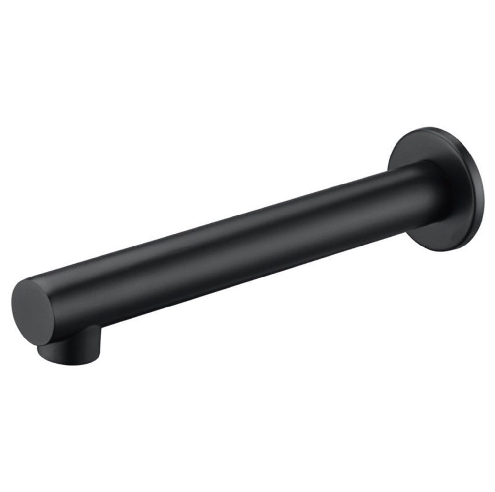 Ikon Hali Matt Black Bath Spout - PeakReno