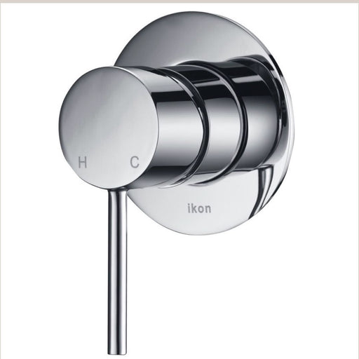 Ikon Hali Shower & Wall Mixer-( Chrome or Matt Black ) - PeakReno