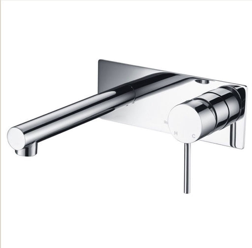 Ikon Hali Wall Basin Mixer with Spout Set - PeakReno