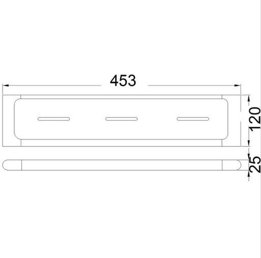 Ikon Kara Bathoom Shelf - PeakReno