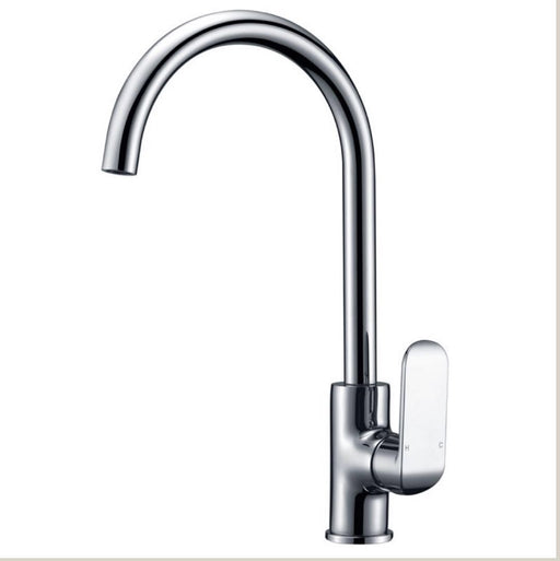 Ikon Kara Gooseneck Kitchen Mixer - PeakReno