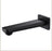 Ikon Seto Matt Black Bath Spout - PeakReno