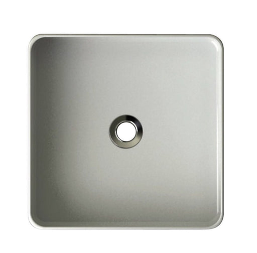 Ikon Ultra Thin Edge Artistic 400mm Square Above Counter Basin - PeakReno