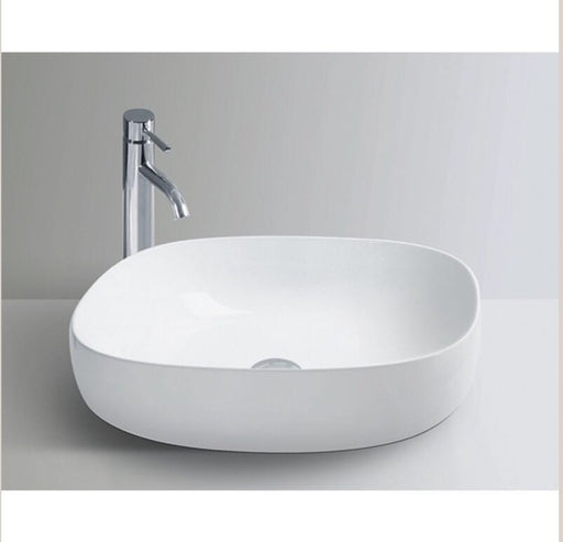 Ikon Ultra Thin Edge Artistic 500mm Above Counter Basin - PeakReno