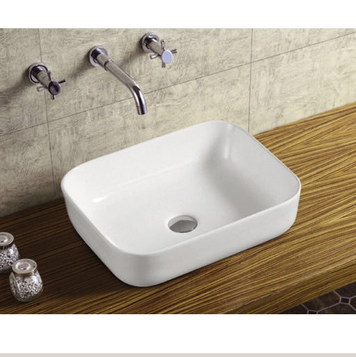 Ikon Ultra Thin Edge Artistic 495mm Above Counter Basin - PeakReno