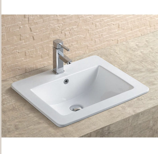 Ikon Thin Edge Artistic 550mm Above Counter & Inset Basin - PeakReno