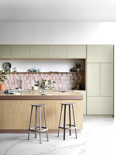 Laminex Melamine Custom Made 150-600mm 1 door Wall Kitchen Cabinet - PeakReno