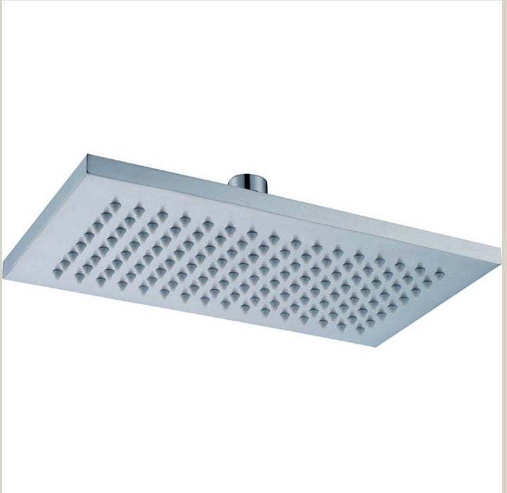 Nova 250 x 125mm Rectangular Shower Head - PeakReno