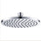 Opus 200mm ABS Round Shower Head - PeakReno