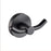 Opus Matt Black Double Robe & Towel Hook - PeakReno