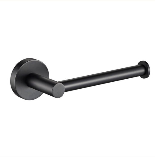 Opus Matt Black Toilet Paper Holder - PeakReno