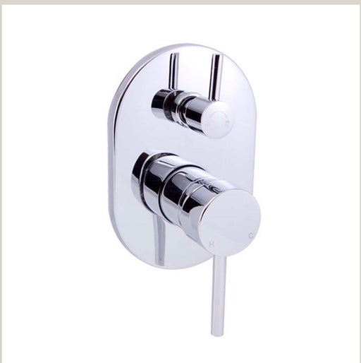 Opus Pin Leaver Round Shower & Bath Mixer Diverter - PeakReno