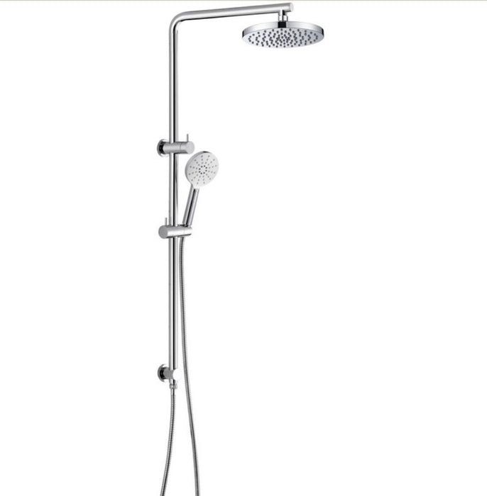 Opus Round Rail Twin Shower Set - PeakReno