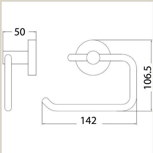 Opus Toilet Paper Holder - PeakReno