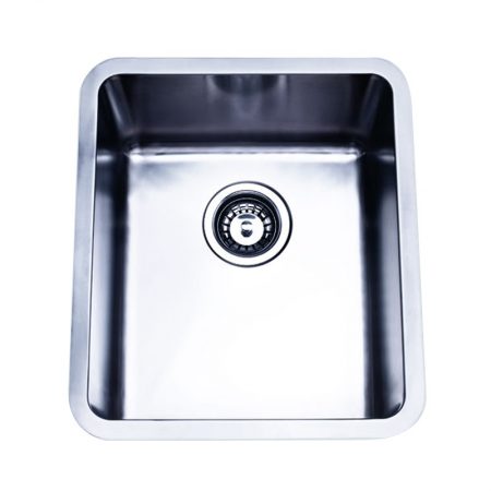 Prestige 340mm Hand Made Stainless Steel Undermount Kitchen Sink - PeakReno