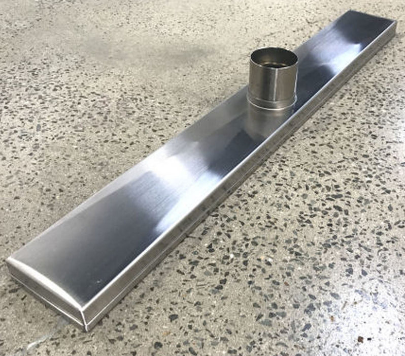 Peak 600-1200mm Hand Made Stainless Steel Linear Floor Grate - PeakReno