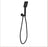 Prestige Matt Black Square 3 Functions Hand Shower - PeakReno