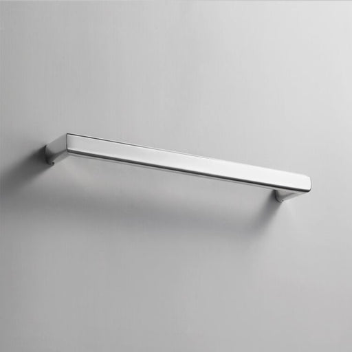 Roma 40 x 600mm Square Single Bar Heated Towel Rail - PeakReno