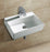 Roma B101W Rectangular Wall Hung & Above Counter Basin - PeakReno