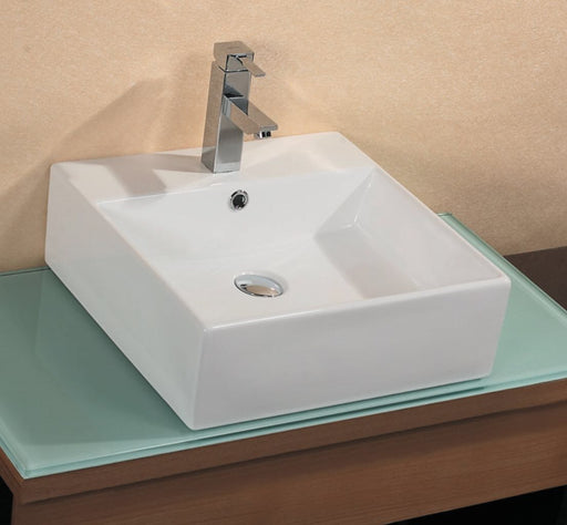 Roma B30 Square Thin Edge Above Counter Basin-Peakreno - PeakReno