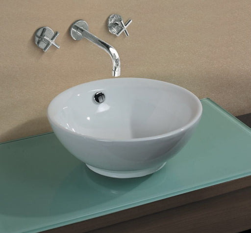 Roma B34 Round above counter basin - PeakReno