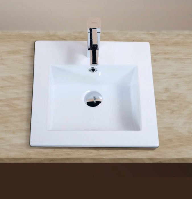 Roma B48 Square Inset / Above Counter basin - PeakReno