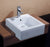 Roma B58 Rectangular Semi-recessed Basin - PeakReno